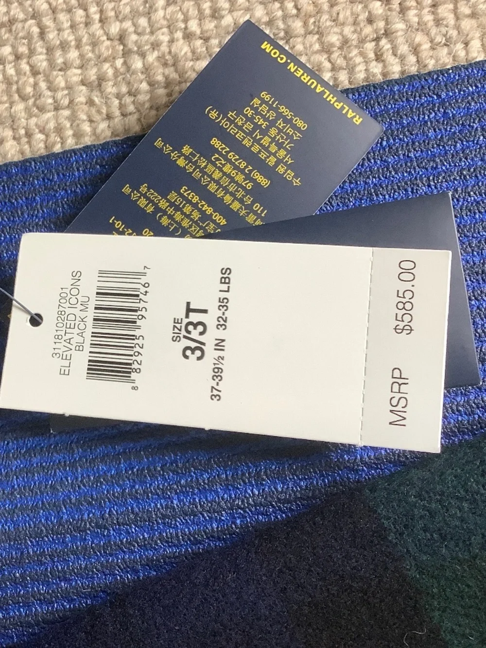 Ralph Lauren extreamly soft